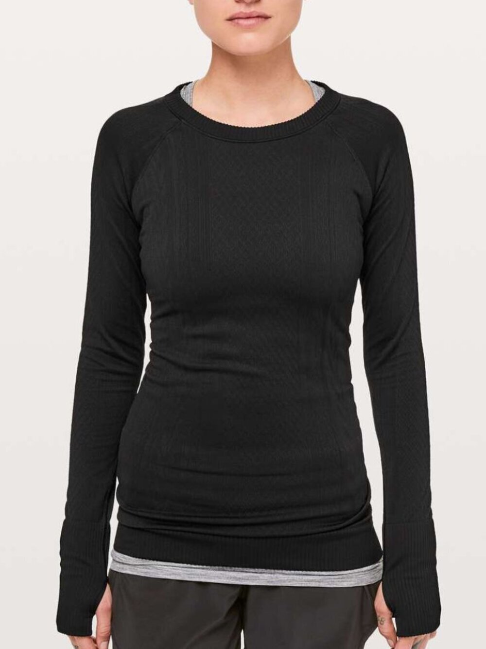 Lululemon Rest Less Pullover Black / Black (Fifth Release) Size 6